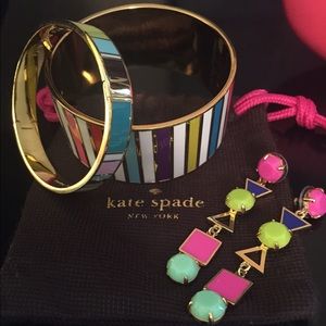 Kate Spade For The Fun Of It hinged bangle♠️🎀🛍